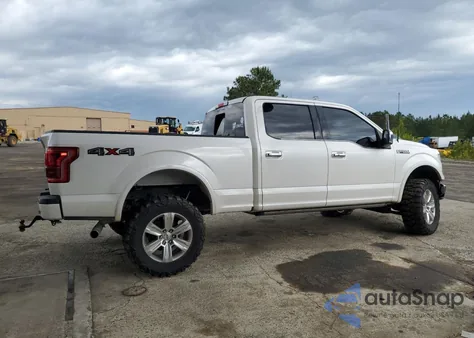 2015 Ford F150 Supercrew из США, поврежденный, VIN 1FTFW1EF9FFA50753